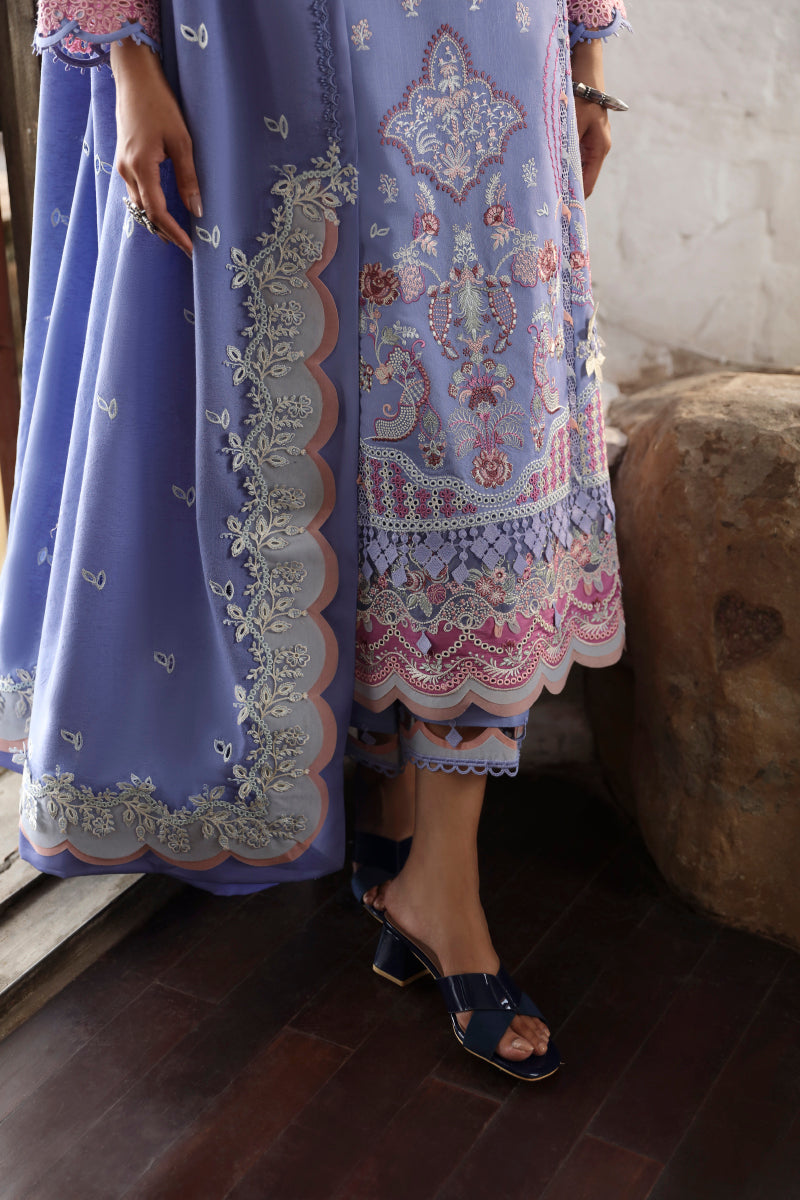 Qalamkar Qlinekari Linen | LM-09 - Image 7