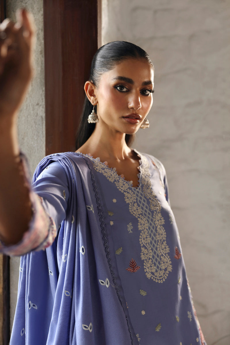 Qalamkar Qlinekari Linen | LM-09 - Image 5