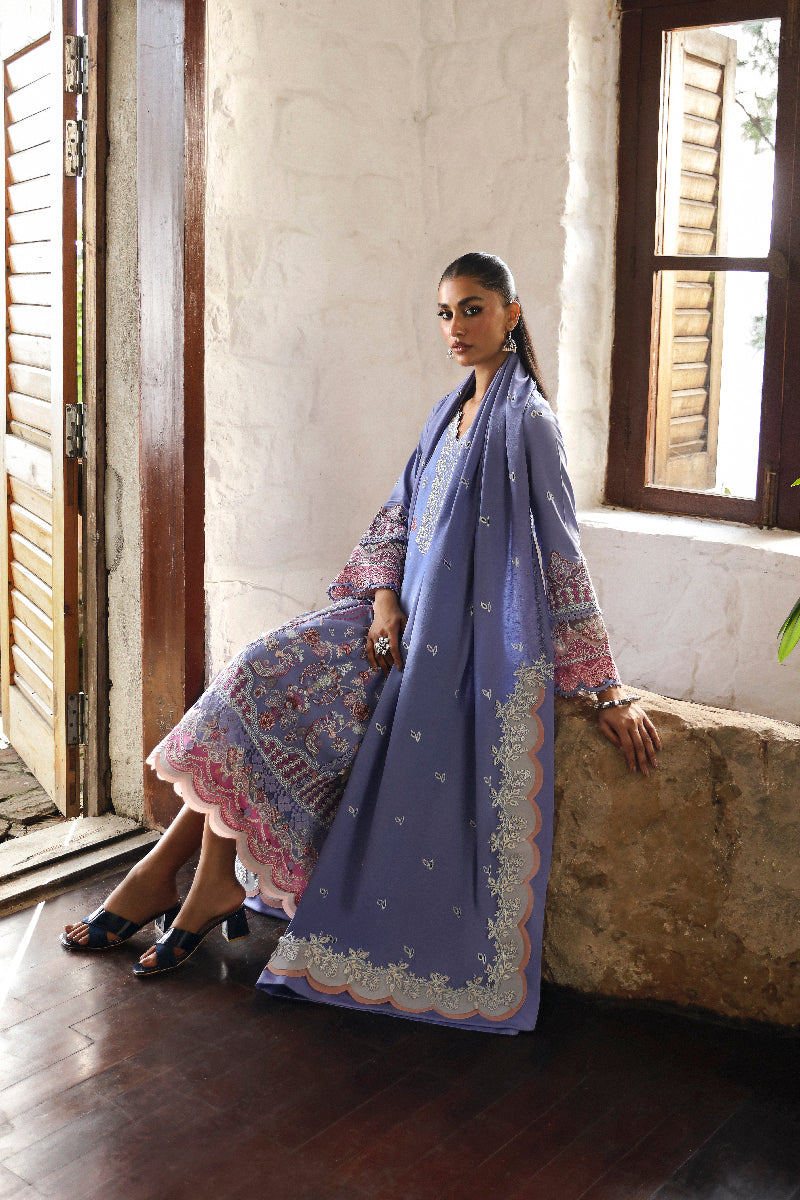 Qalamkar Qlinekari Linen | LM-09 - Image 2