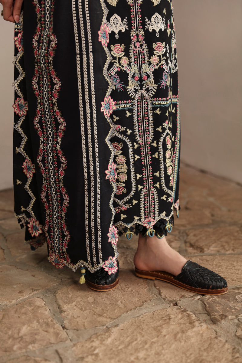 Qalamkar Qlinekari Linen | LM-02 - Image 5