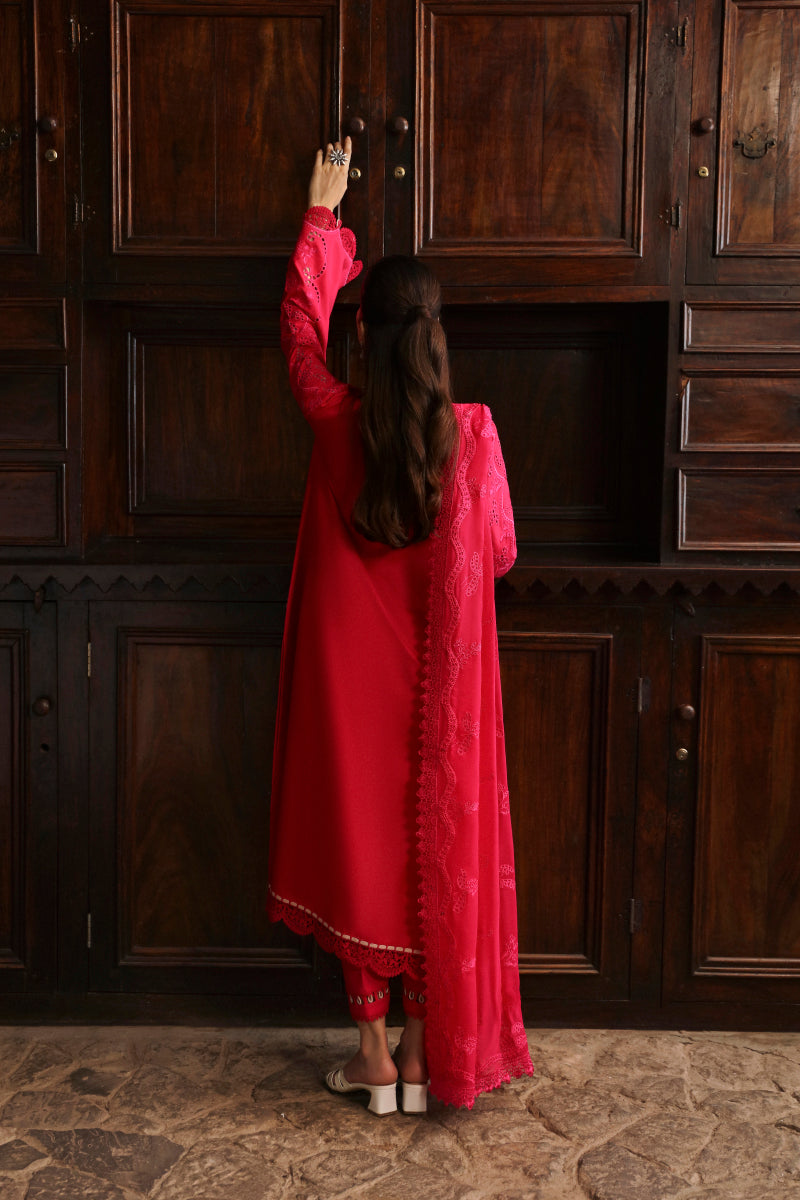 Qalamkar Qlinekari Linen | LM-07 - Image 2