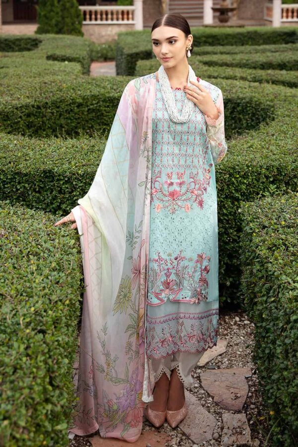 Ramsha Riwayat Embroidered lawn Collection 2024| Y-909