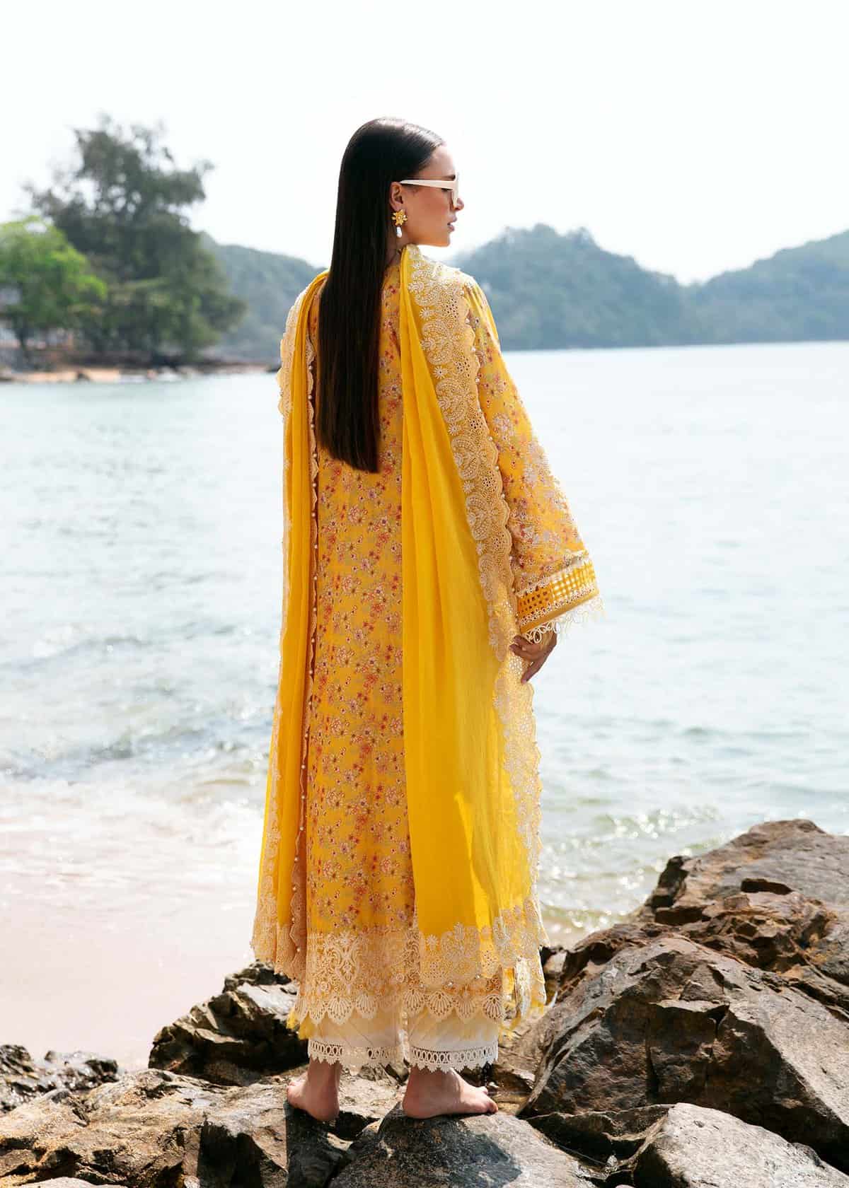 Kanwal Malik Unstitched Lawn | Mayal | 2024 | Elara - Image 2