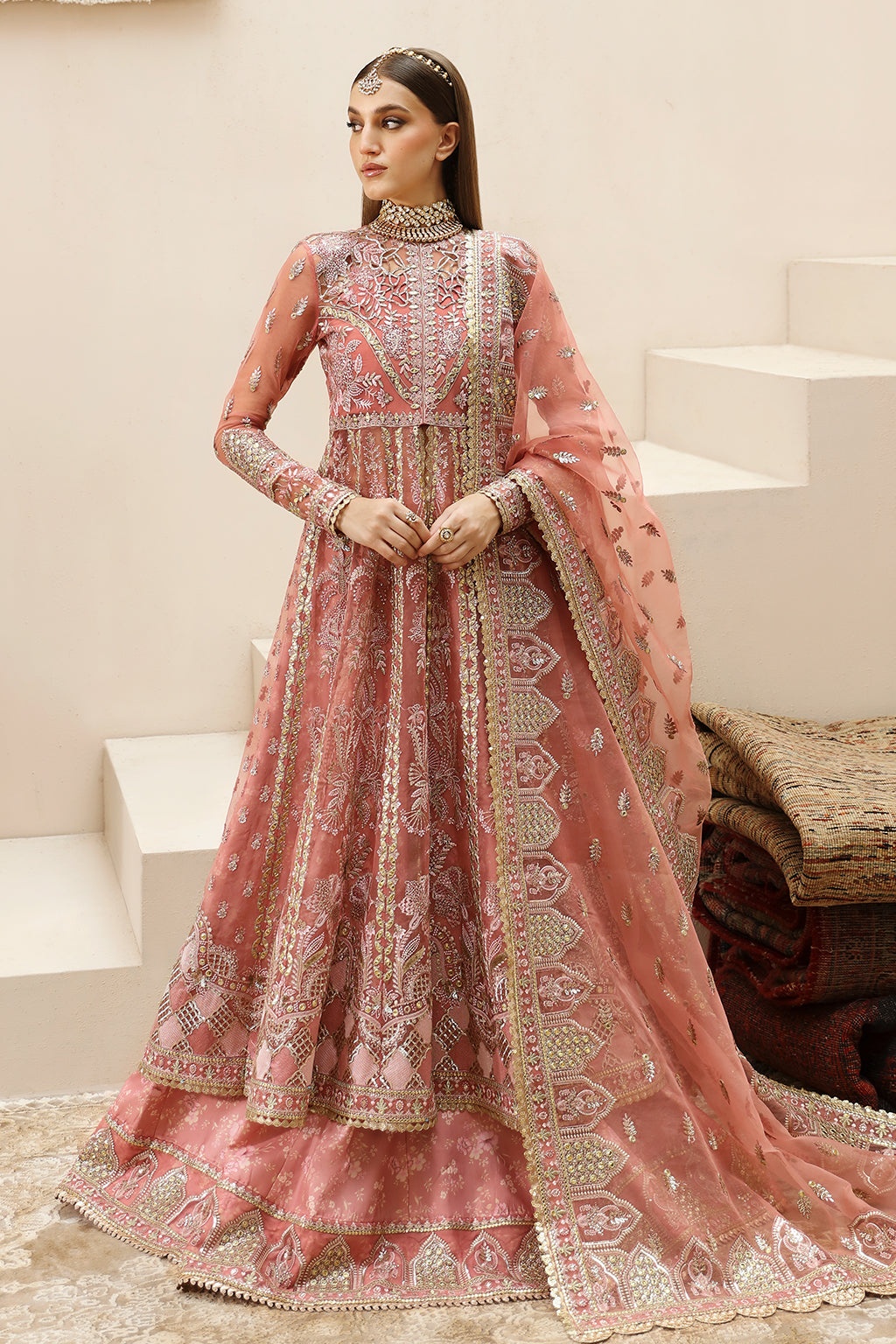 Shehnai by Afrozeh Unstitched Wedding Formal Collection | AFS-24-05 - Image 8