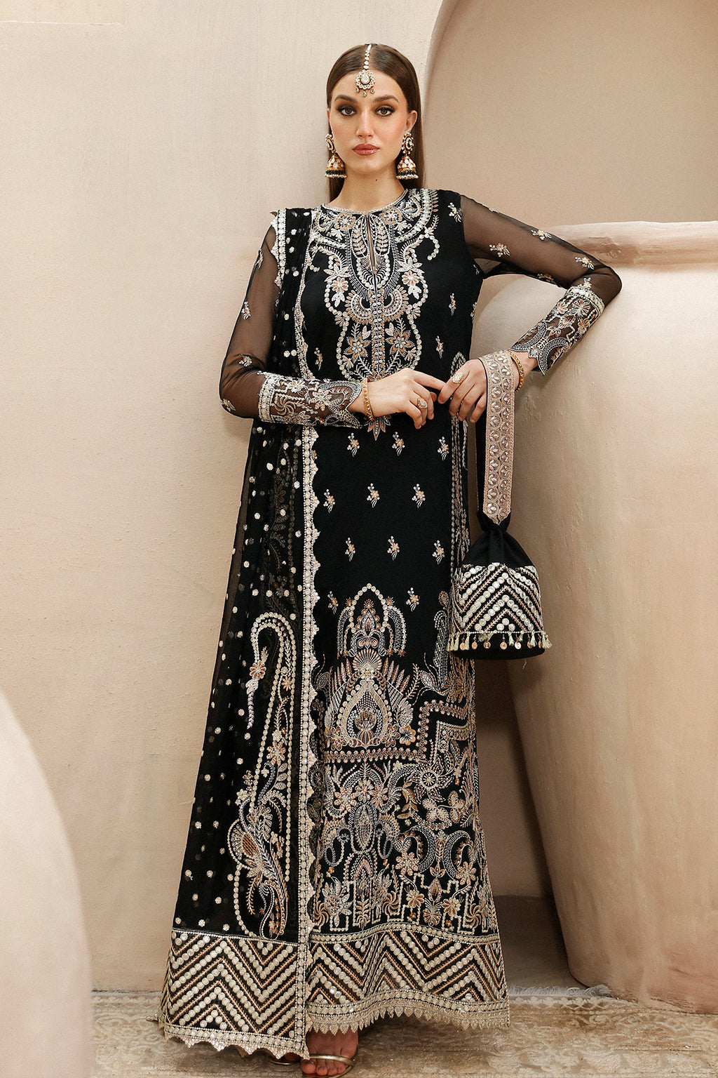 Shehnai by Afrozeh Unstitched Wedding Formal Collection | AFS-24-03 - Image 2