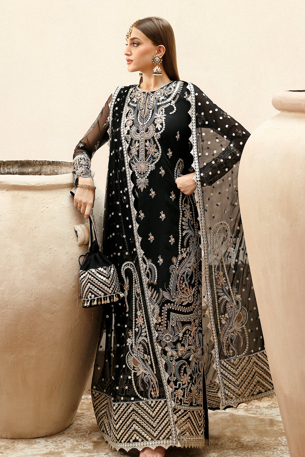 Shehnai by Afrozeh Unstitched Wedding Formal Collection | AFS-24-03