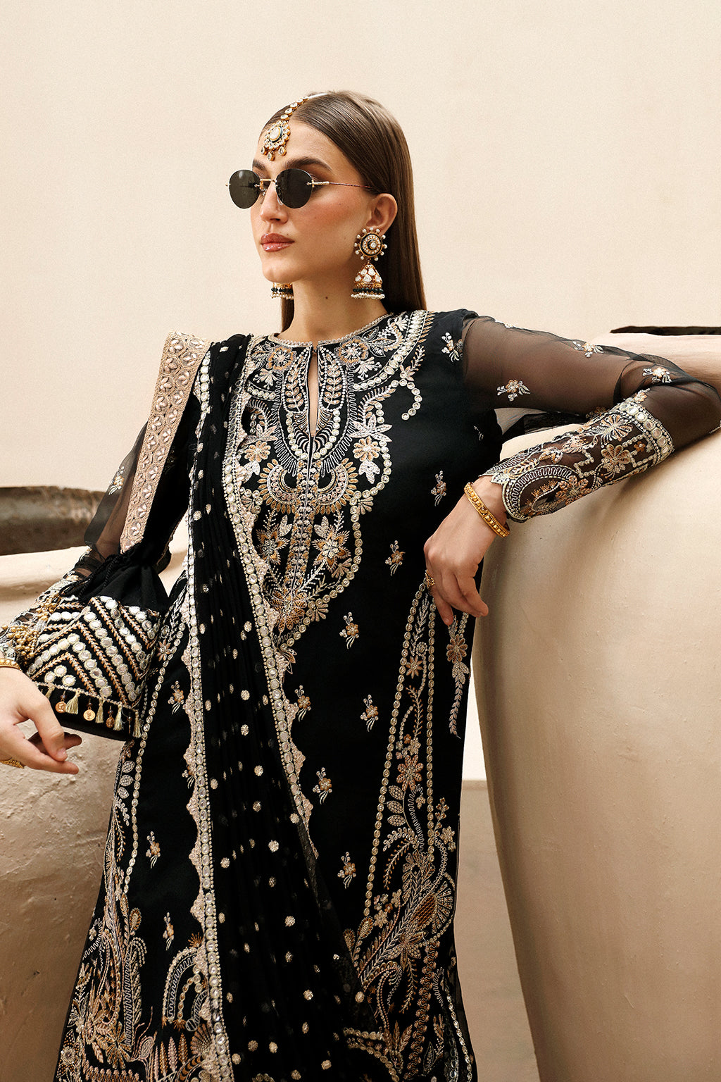 Shehnai by Afrozeh Unstitched Wedding Formal Collection | AFS-24-03 - Image 5