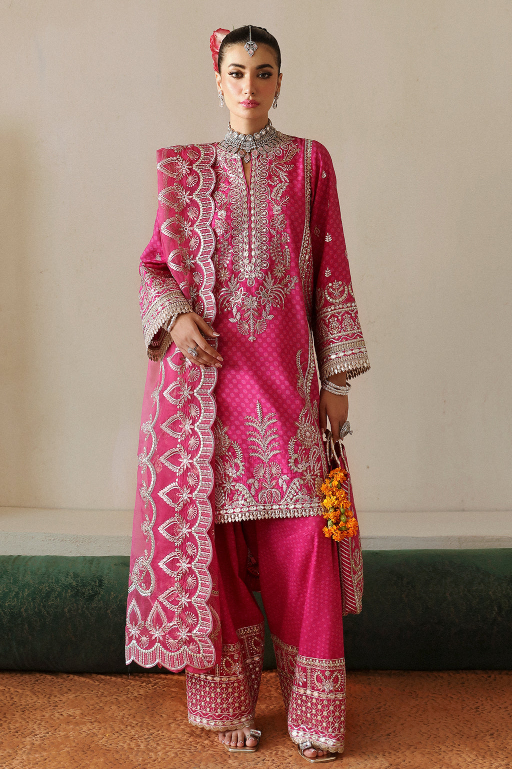 Shehnai by Afrozeh Unstitched Wedding Formal Collection | AFS-24-06