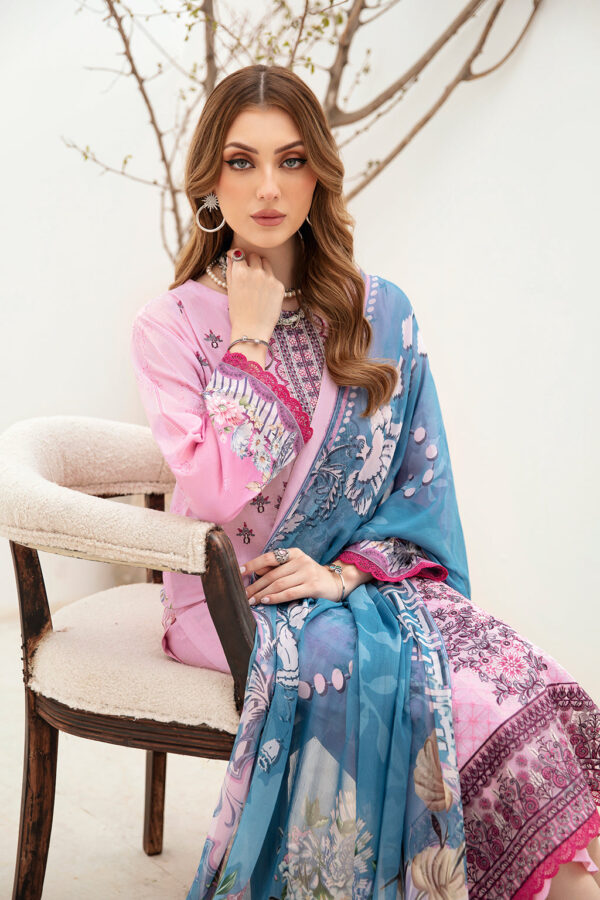 Alternative view of Ghazal By Ramsha Luxury Lawn Collection 2024 Vol 2 | G-212