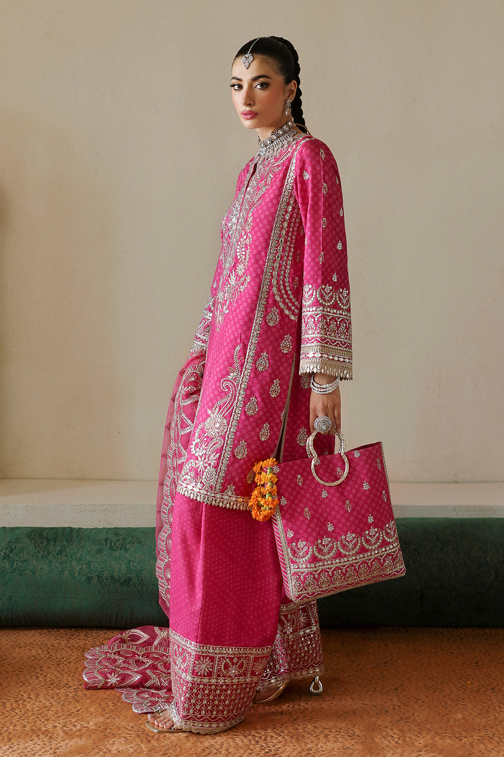 Shehnai by Afrozeh Unstitched Wedding Formal Collection | AFS-24-06 - Image 4