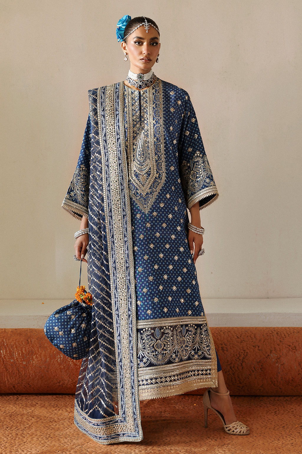 Shehnai by Afrozeh Unstitched Wedding Formal Collection | AFS-24-10