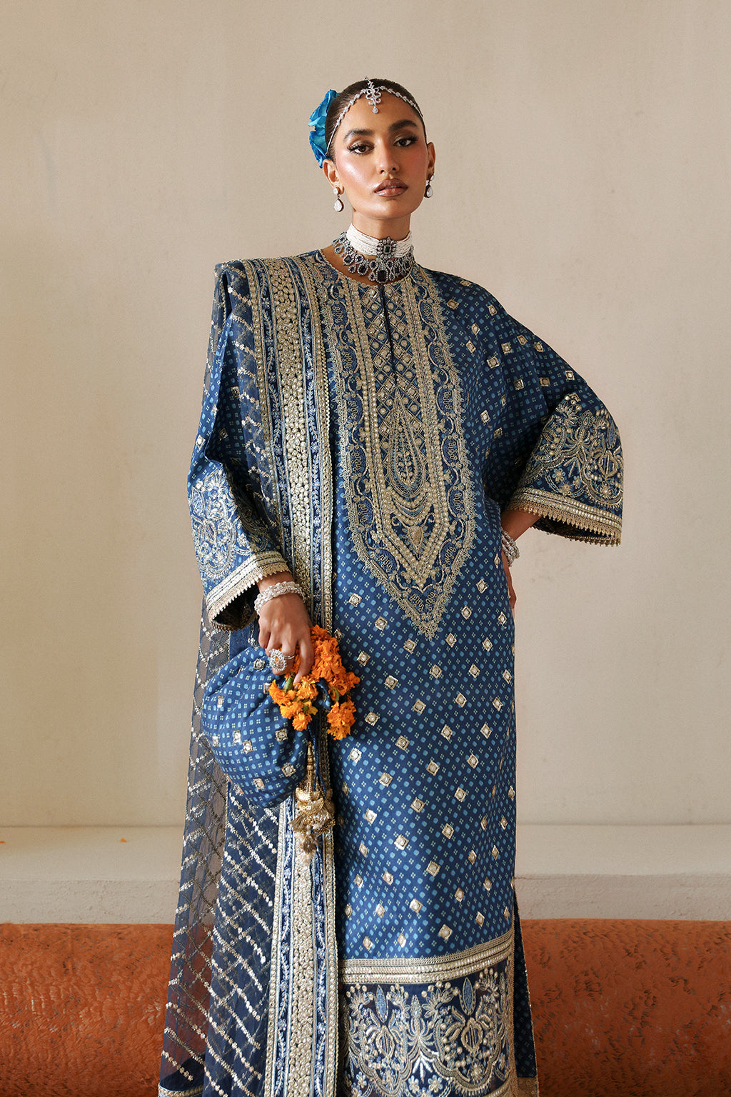 Shehnai by Afrozeh Unstitched Wedding Formal Collection | AFS-24-10 - Image 3