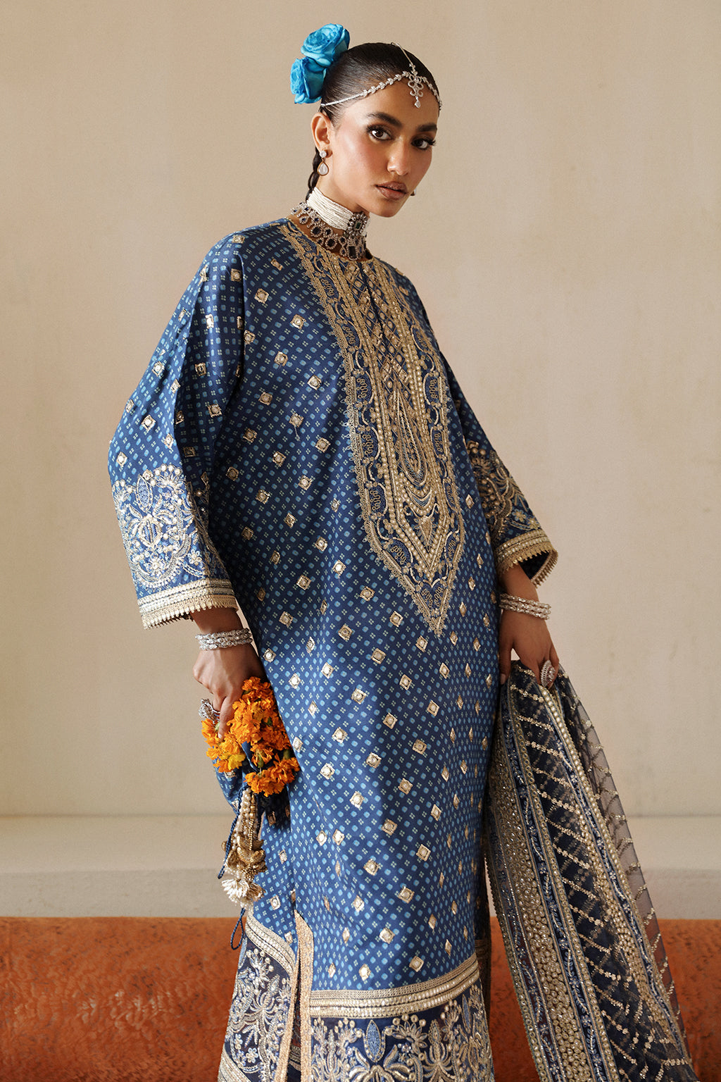 Shehnai by Afrozeh Unstitched Wedding Formal Collection | AFS-24-10 - Image 5
