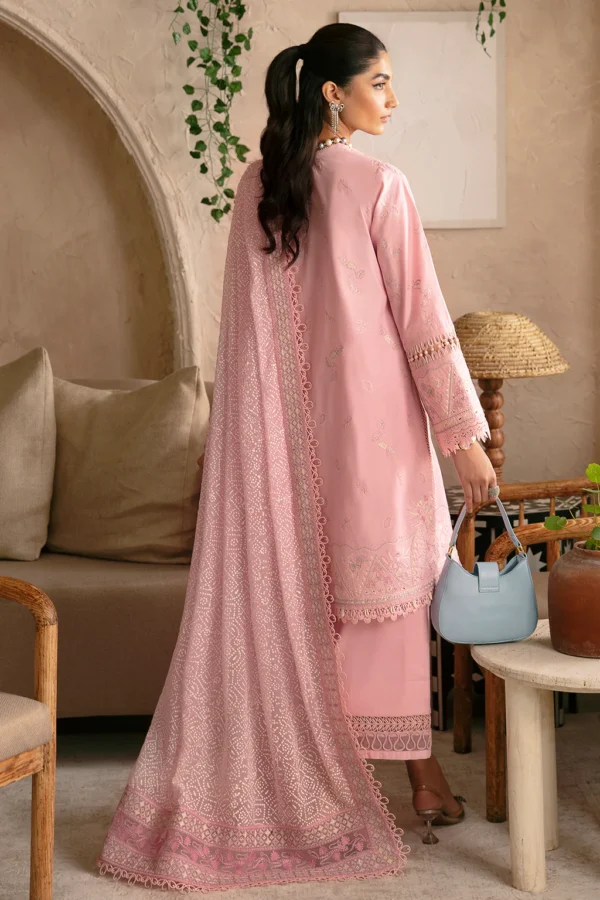 Alternative view of Afrozeh Malina Lawn Collection 2024 | Aruna
