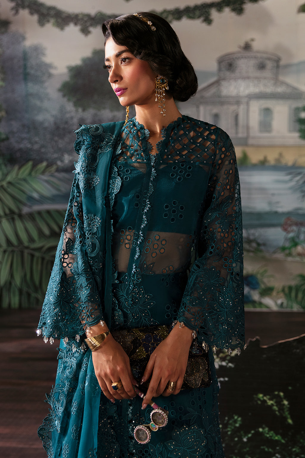 La Fuchsia Festive by Afrozeh | Alba - Image 4