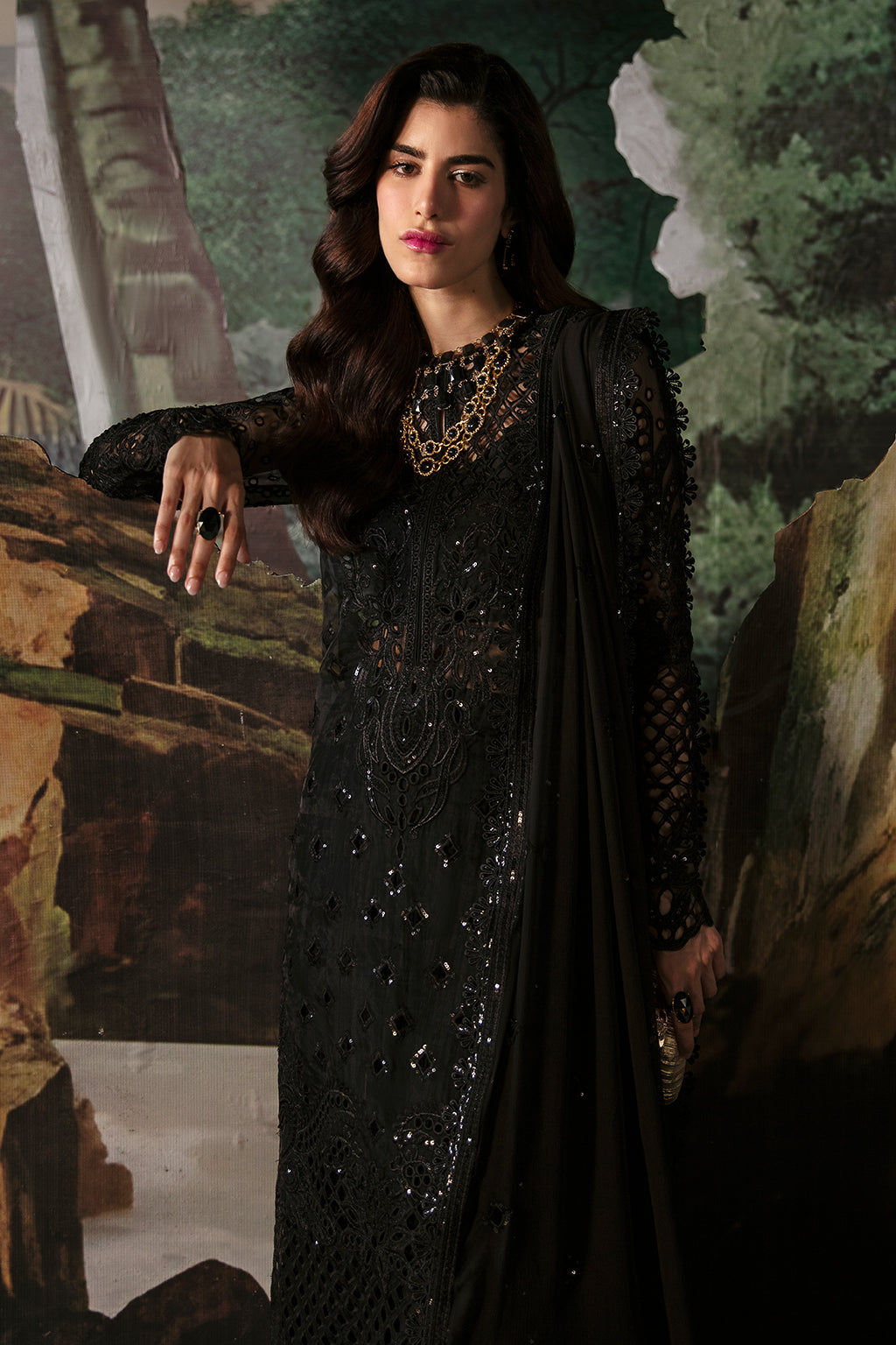 La Fuchsia Festive by Afrozeh | Camilla - Image 5