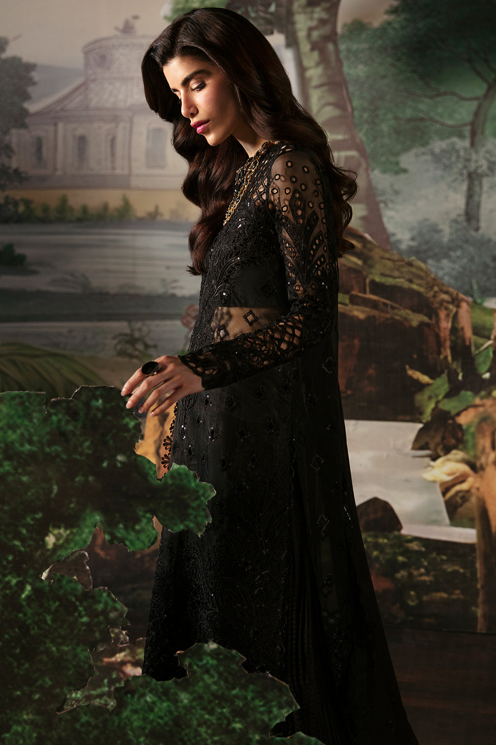 La Fuchsia Festive by Afrozeh | Camilla - Image 3