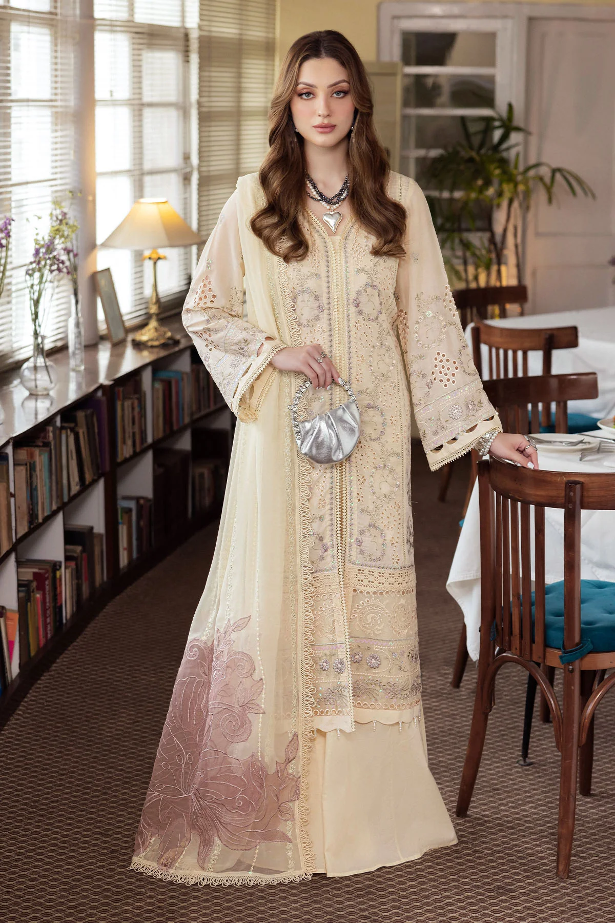Nureh Mademoiselle Swiss Lawn 2024 | NE-85