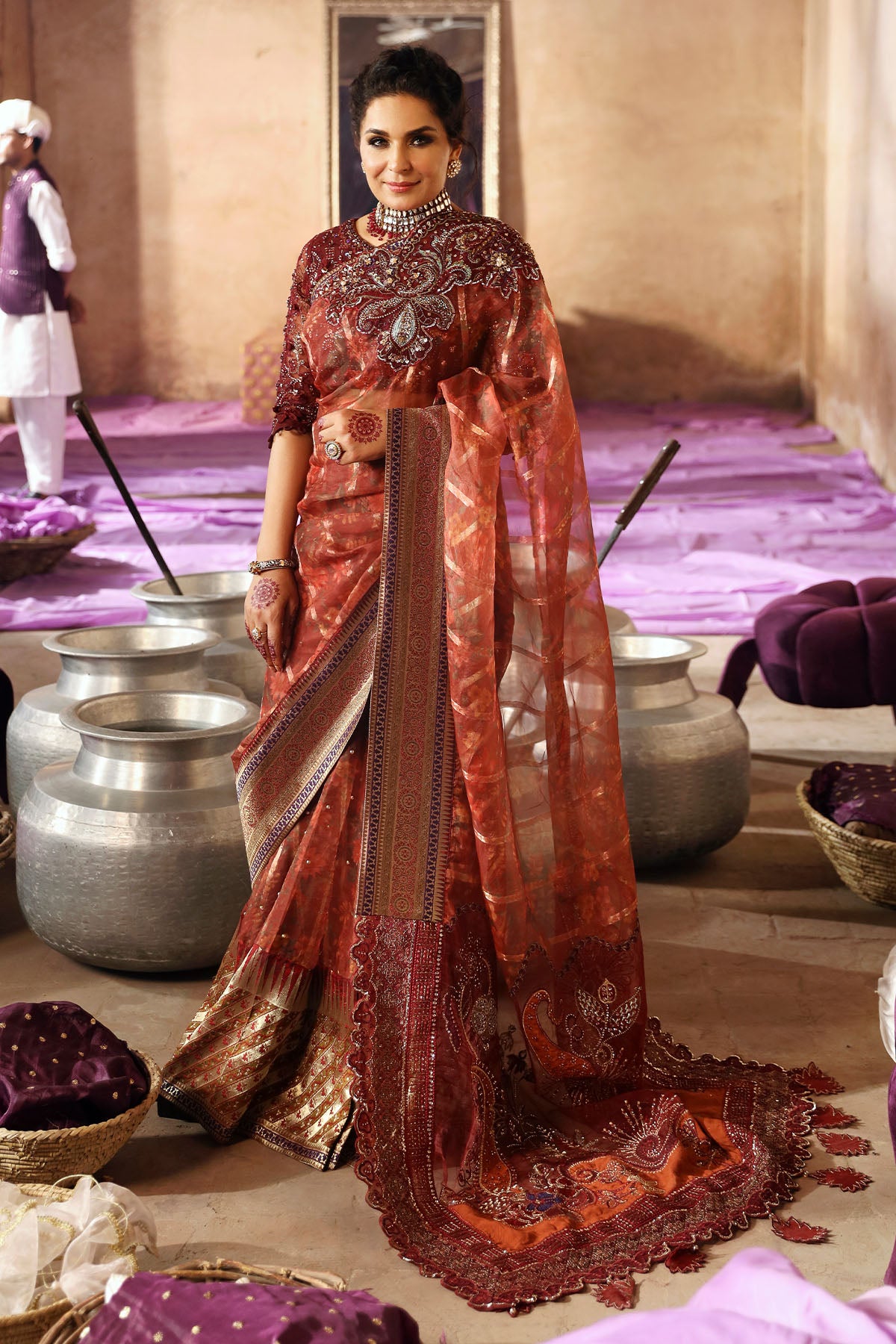 Jhoomro Wedding Collection by Nureh | NL-71 - Image 7