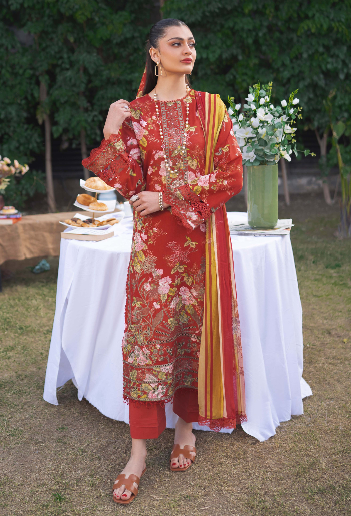 Gardenia By Humdum 24 | Printkari Lawn - PLG 03