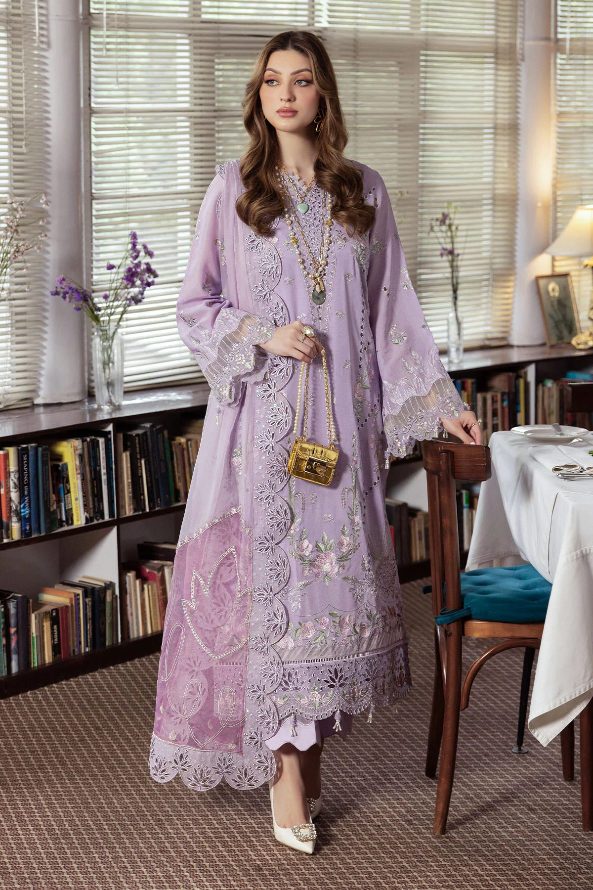 Nureh Mademoiselle Swiss Lawn 2024 | NE-81