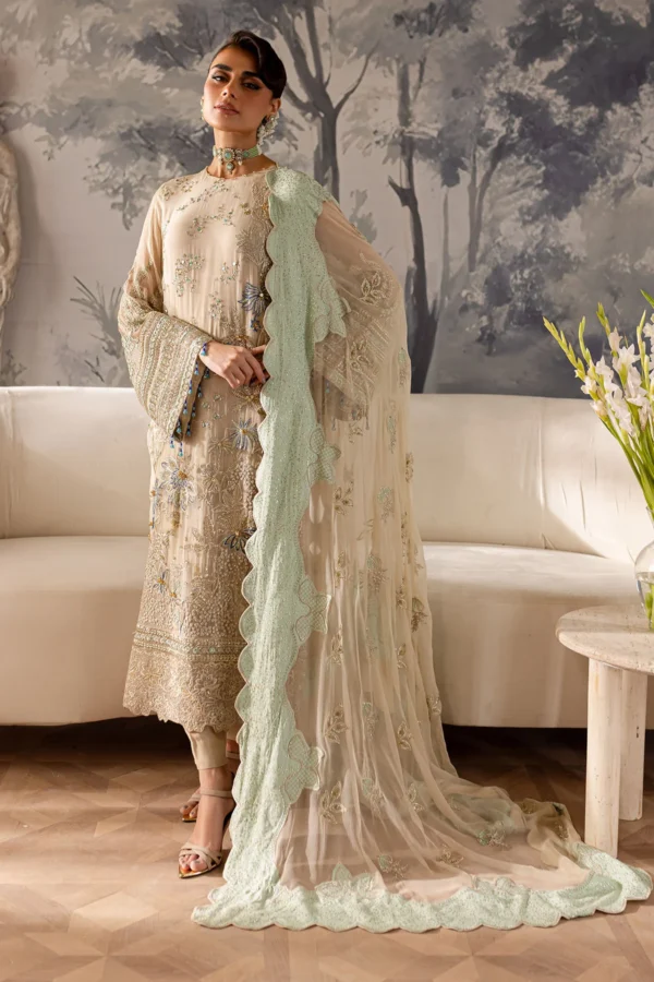 Elanora By Nureh Embroidered Chiffon   Vol 3 | NEL-58 IQ