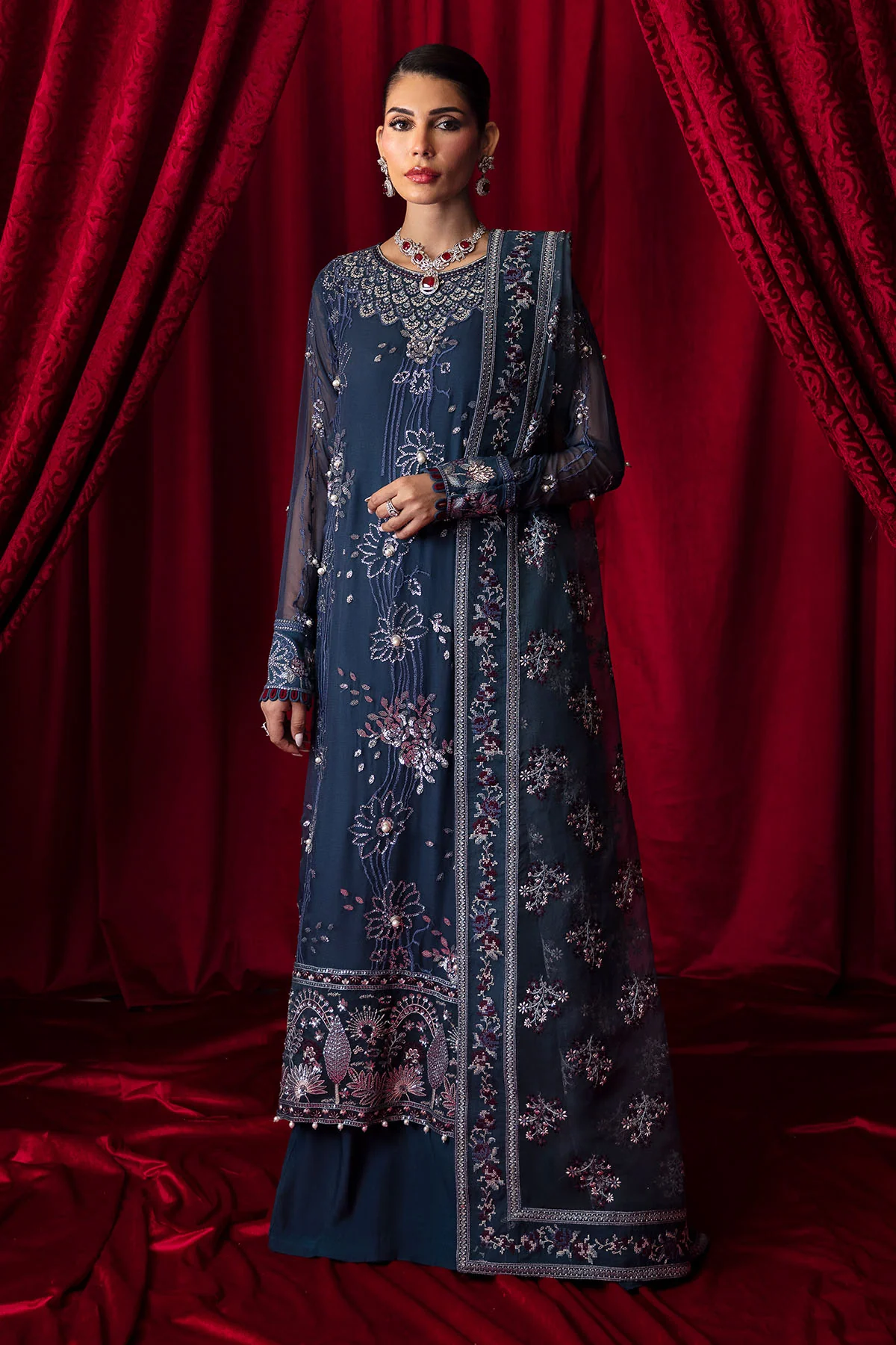 Elanora By Nureh Embroidered Chiffon Vol 2 | NEL-52