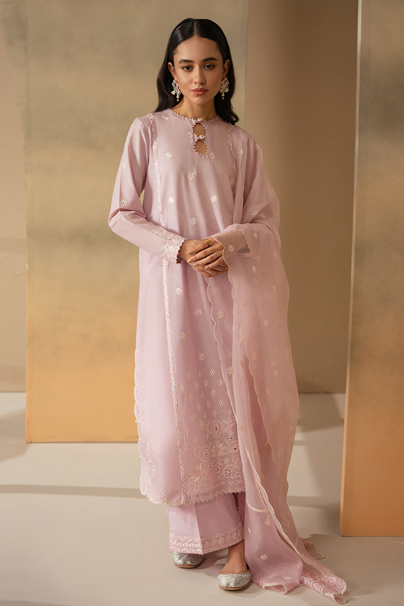 Cross Stitch 3 Piece Embroidered Lawn Suit | LILAC GROVE