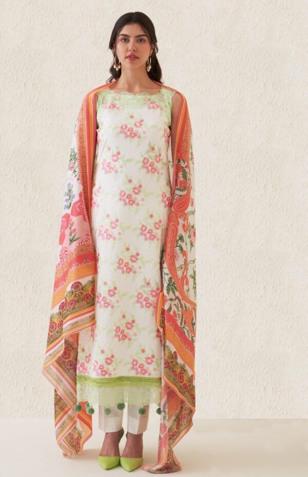 Zara Hayaat Luxury EID Lawn   | Design 05 (GZ-176)