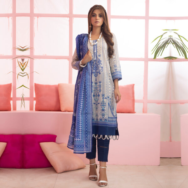 Alternative view of Salina Printed Lawn Vol10 | SV10-2