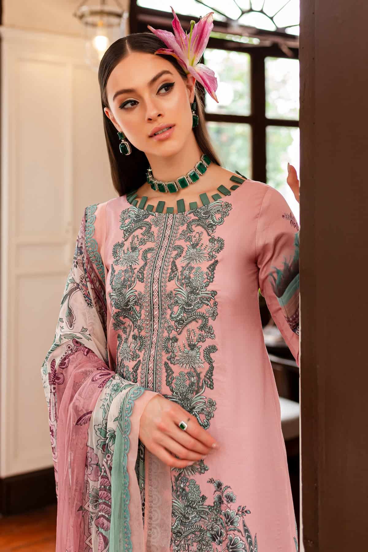 Jade Bliss Lawn | 24-BL-20410 - Image 3