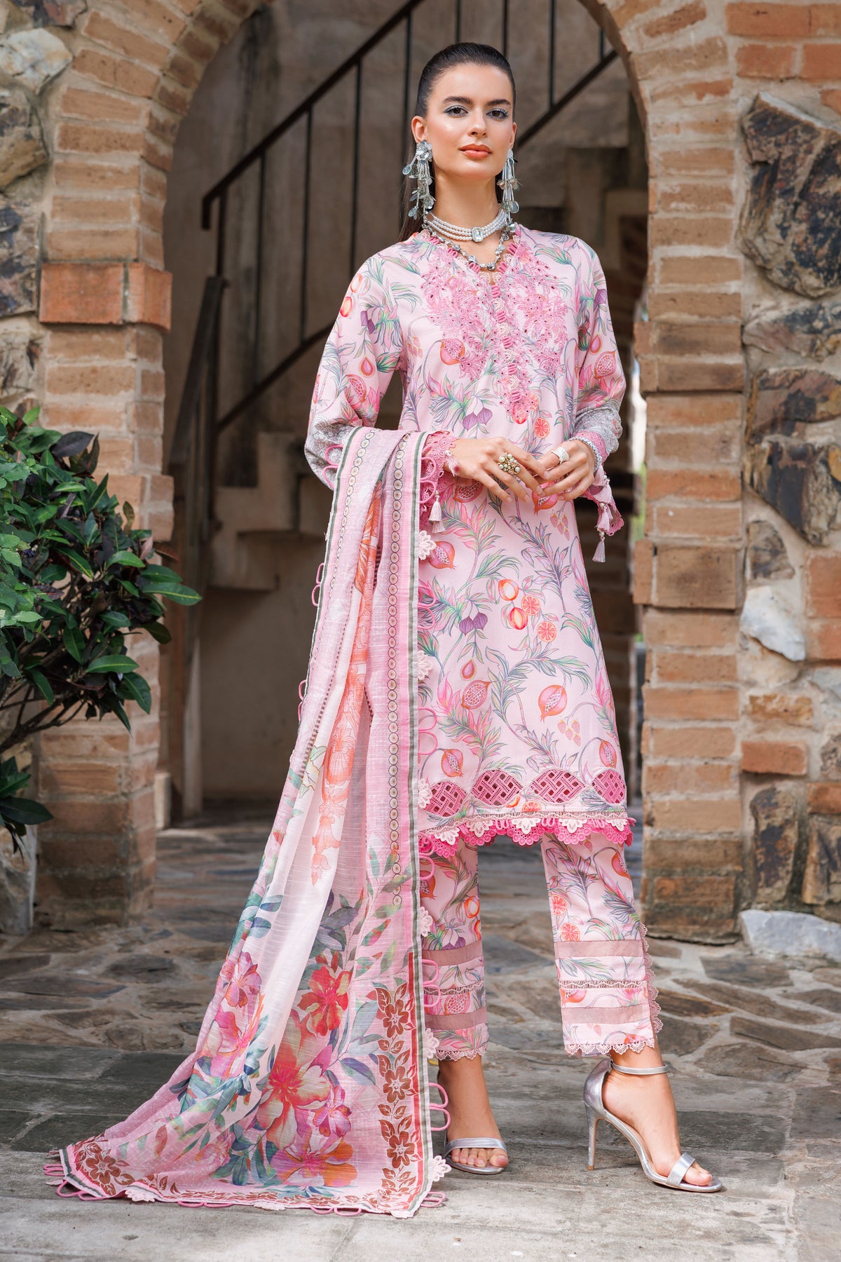 Jade Flora Linen | 24-FLE-20685