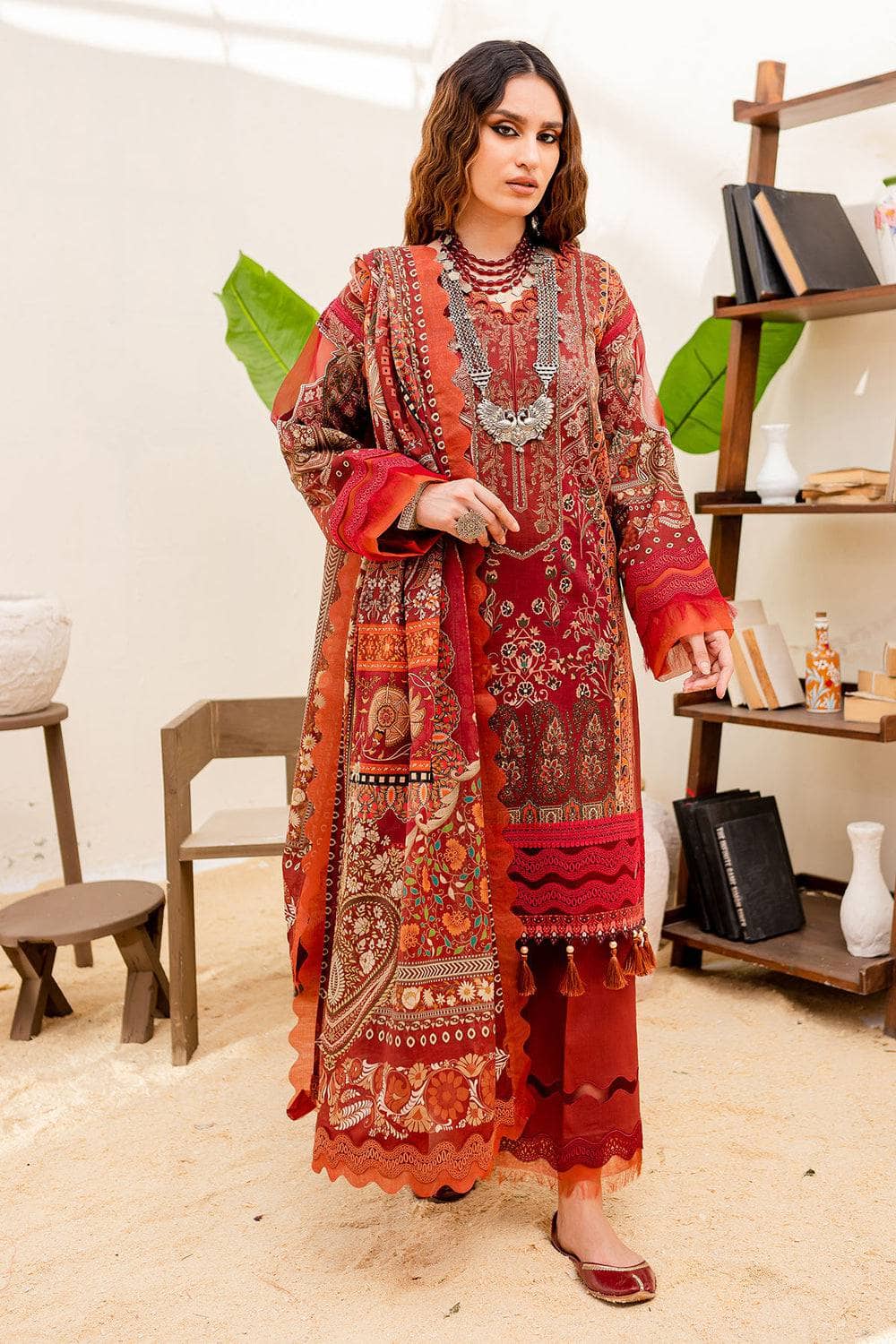 Firdous Lawn Collection Vol-II – 20224-A (GZ-474)