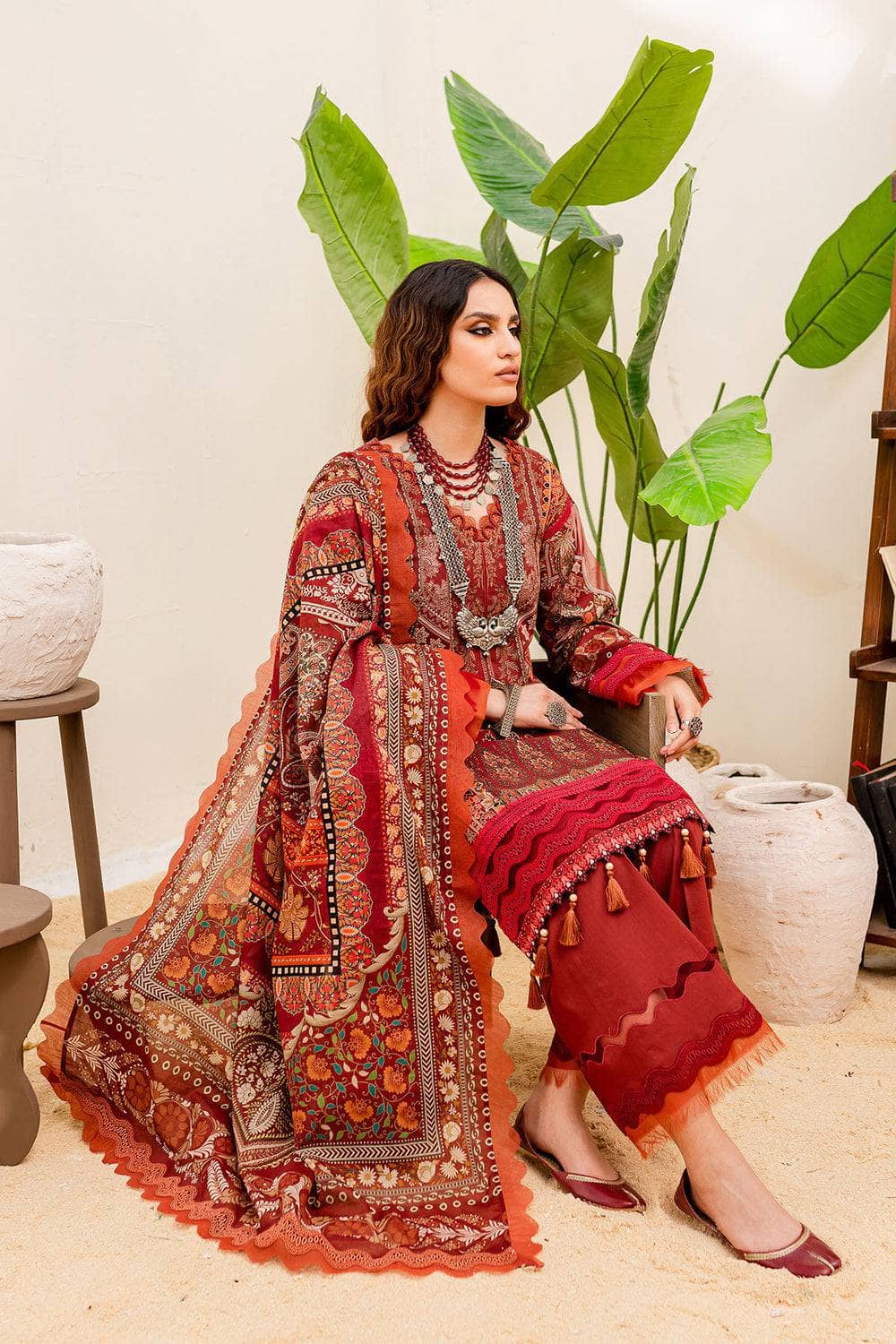Firdous Lawn Collection Vol-II – 20224-A (GZ-474) - Image 2