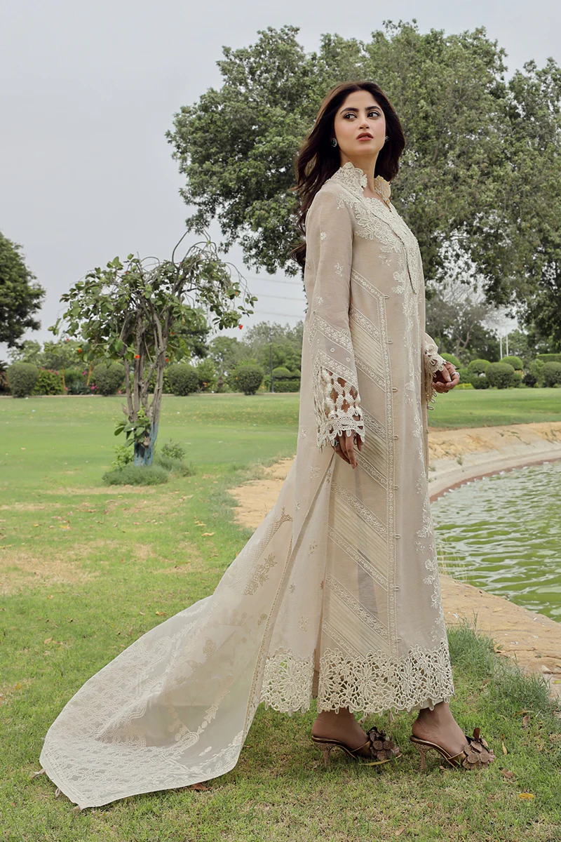 Qalamkar Festive Lawn 2024 | PS-02 - Image 2