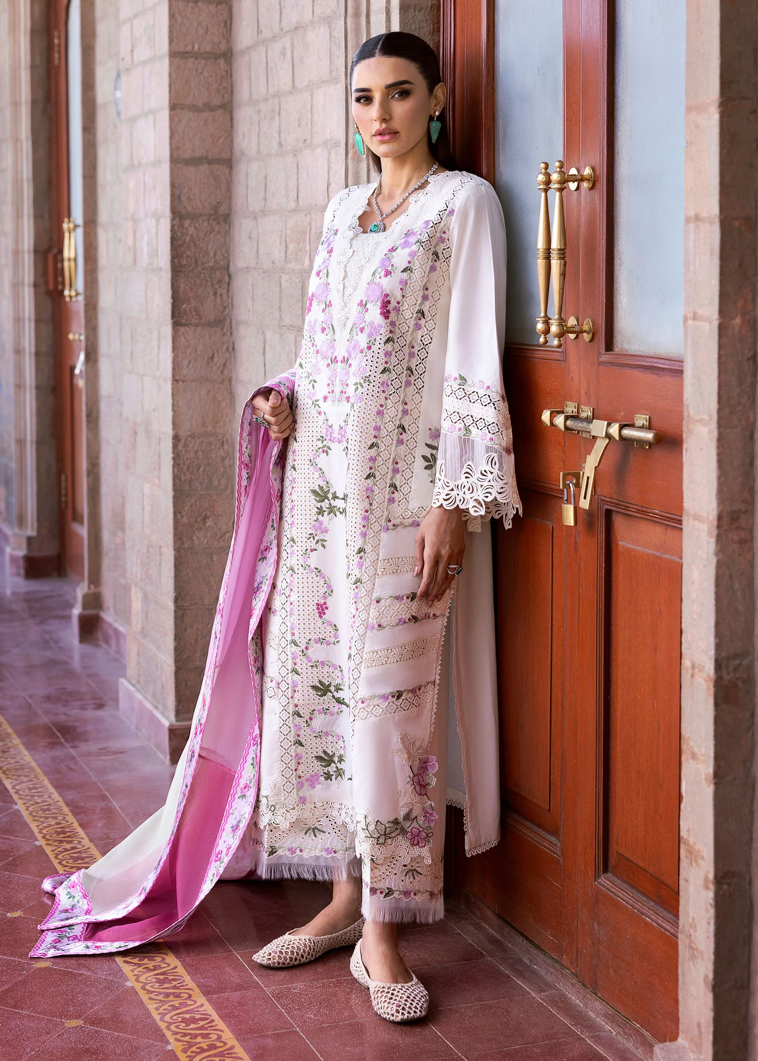 Saira Shakira Bloom Unstitched Lawn'25 || Zerene 1-A - Image 6