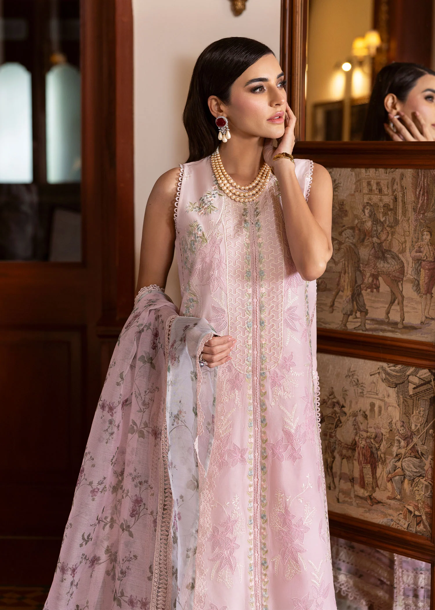 Saira Shakira Bloom Unstitched Lawn'25 || Chloe 3-A - Image 5