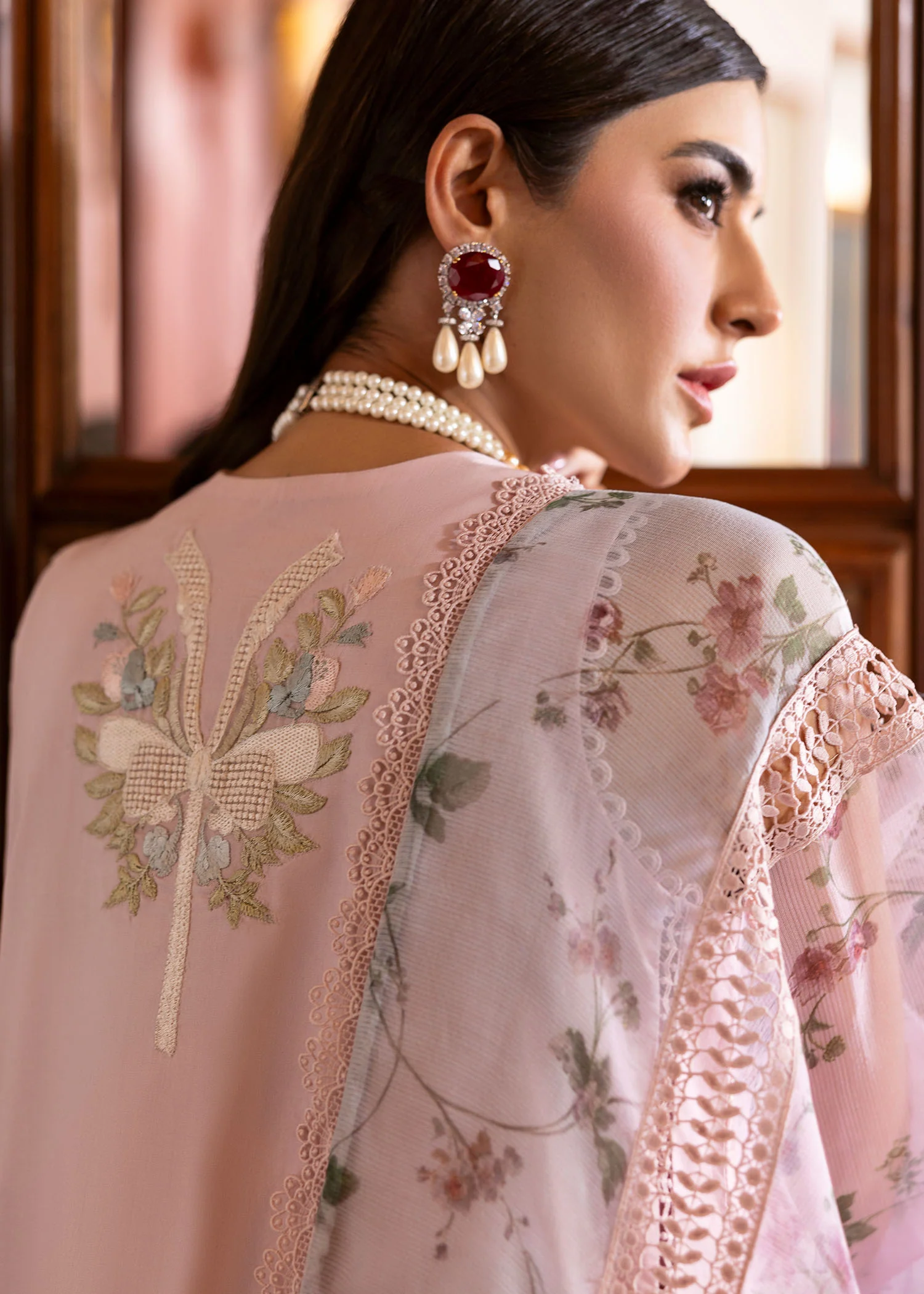 Saira Shakira Bloom Unstitched Lawn'25 || Chloe 3-A - Image 4