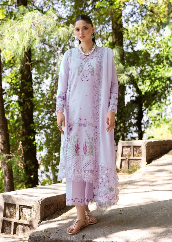 Saira Shakira Bloom Unstitched Lawn'25 || Faye 7-A