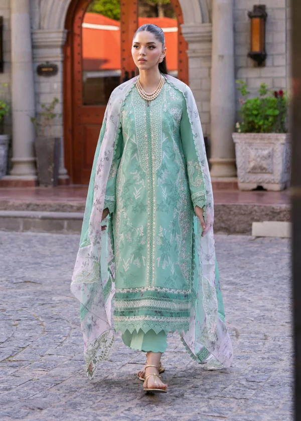 Saira Shakira Bloom Unstitched Lawn'25 || Chloe 3-B