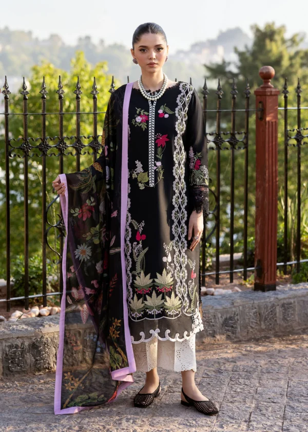 Saira Shakira Bloom Unstitched Lawn'25 || Sauvage 6-B