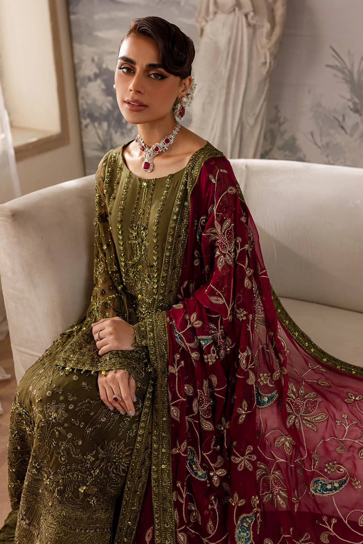 Elanora By Nureh Embroidered Chiffon Vol 3 | NEL-56 - Image 6