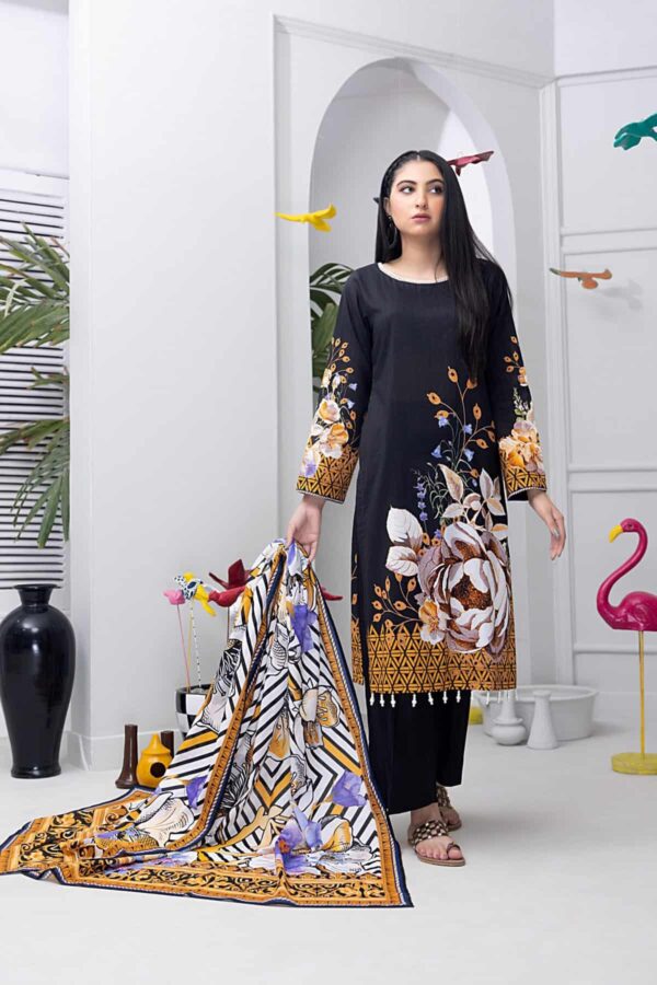 Salina Pop Printed Lawn | SP-2