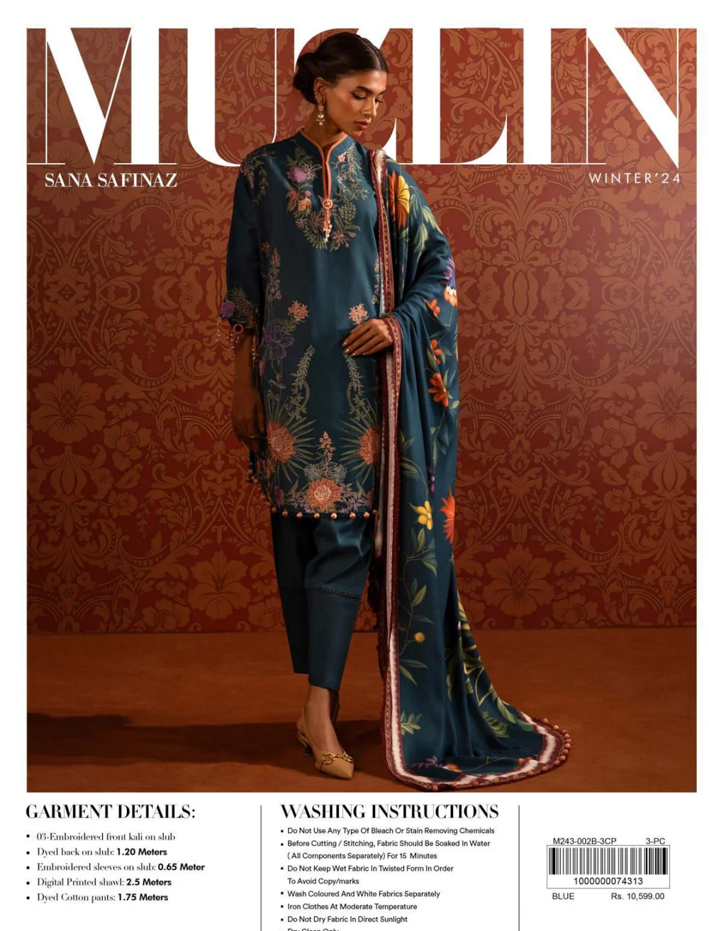 Sana Safinaz Muzlin Fall Winter | 2B