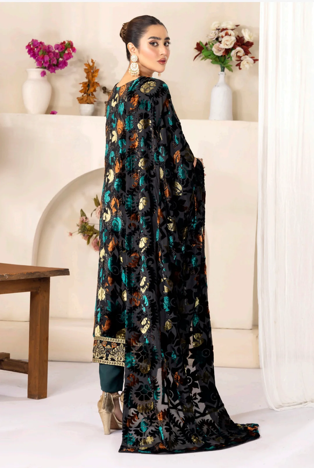 Adan's Libas Plachi'24 Luxury Unstitched Vol 2 - Image 2