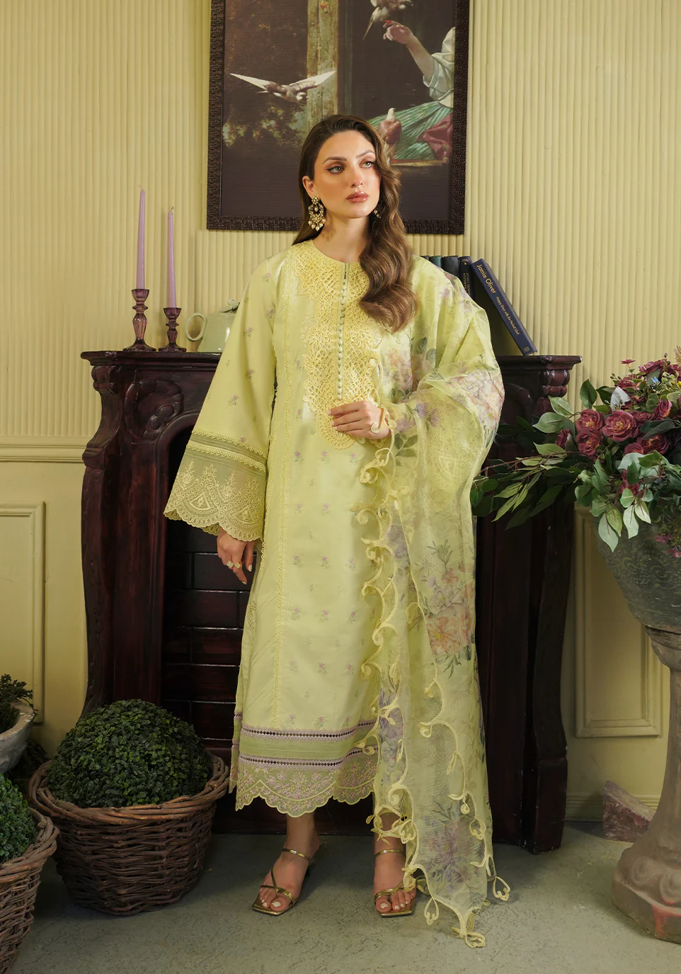 Zarqash Luxury Lawn 2024 | ZQT 008
