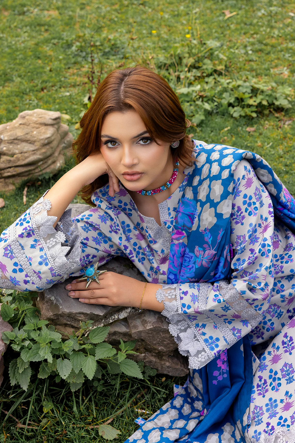 Charizma Fall Winter Shawl Collection | Combinations | | CCW4-02 - Image 4