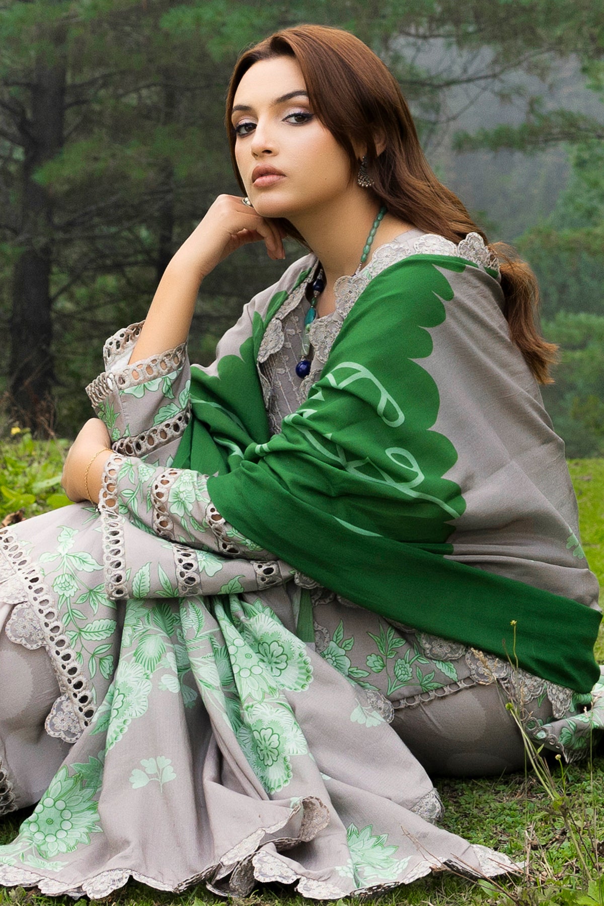 Charizma Fall Winter Shawl Collection | Combinations | | CCW4-04 - Image 3