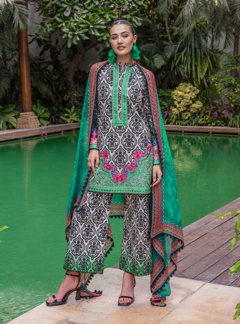 Tahra Lawn by Zainab Chottani Vol 2 | Tia - Image 4