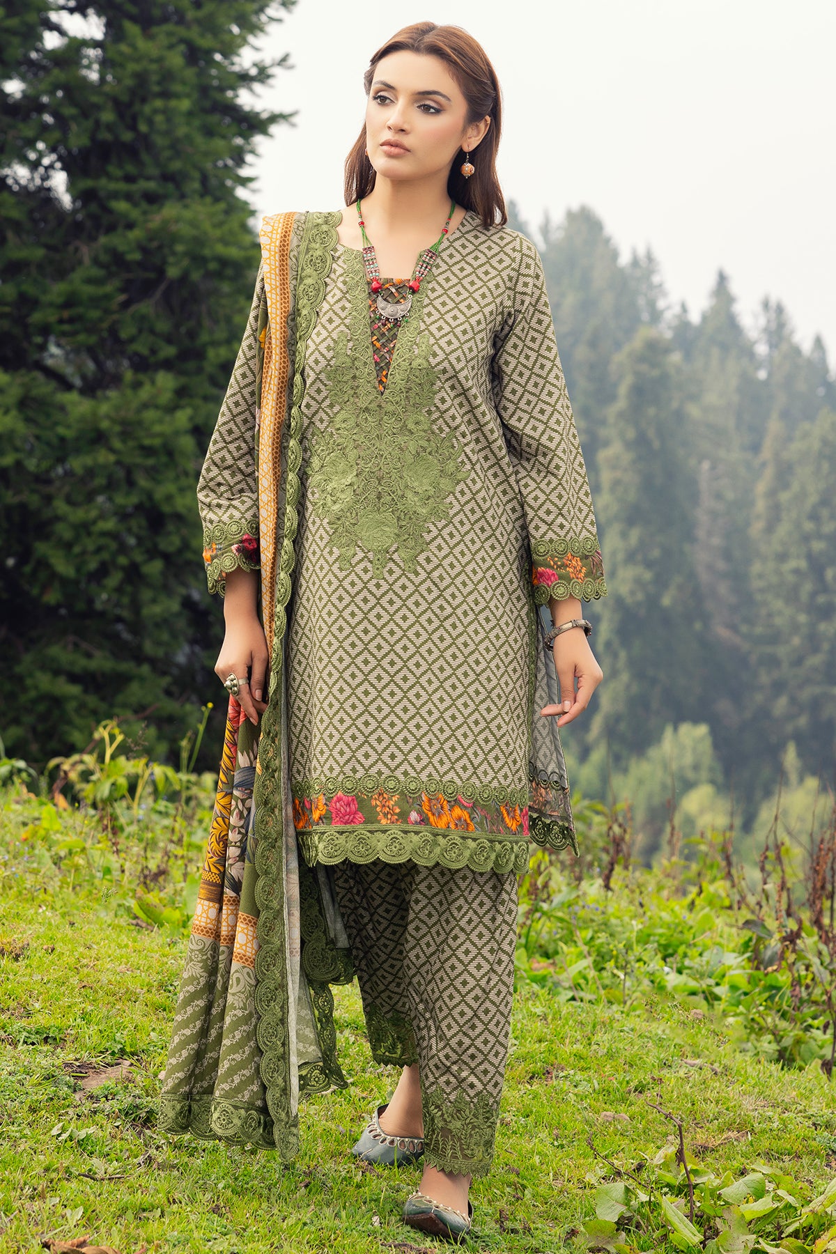 Charizma Fall Winter Shawl Collection | Combinations | | CCW4-08